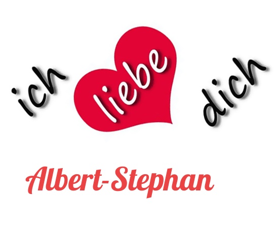 Bild: Ich liebe Dich Albert-Stephan