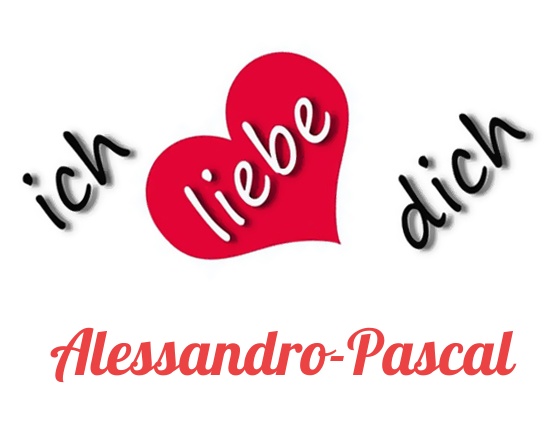 Bild: Ich liebe Dich Alessandro-Pascal