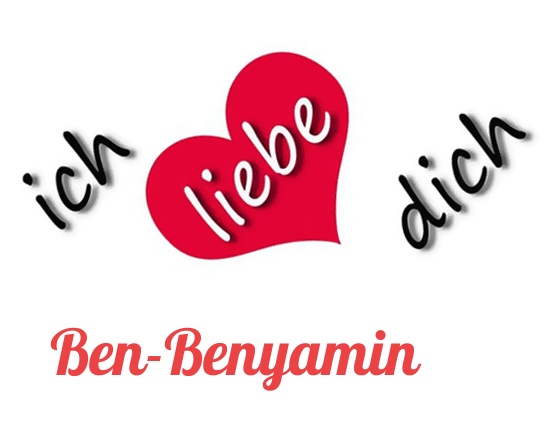 Bild: Ich liebe Dich Ben-Benyamin