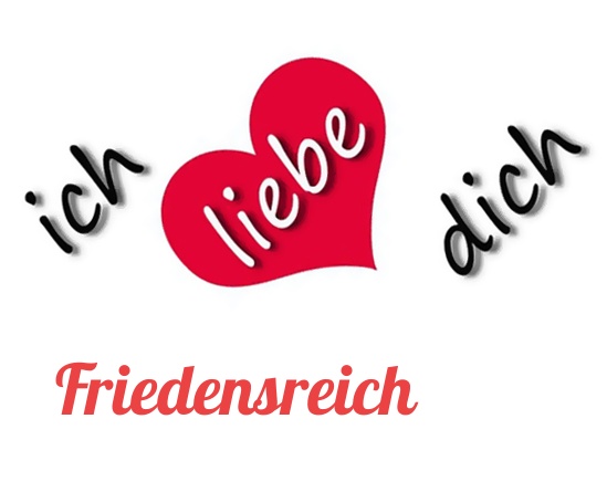 Bild: Ich liebe Dich Friedensreich