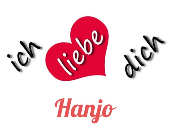 Bild: Ich liebe Dich Hanjo