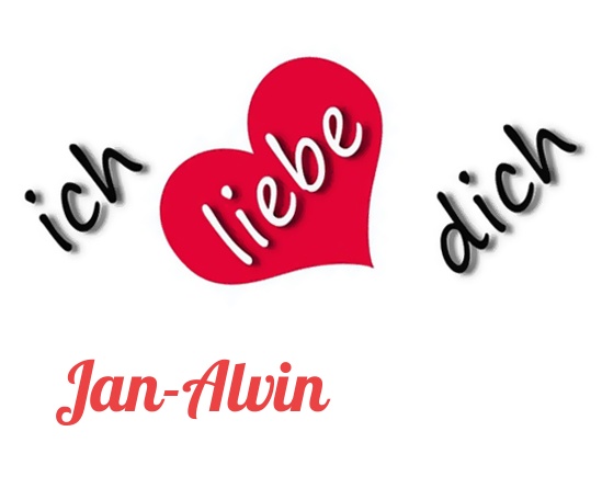 Bild: Ich liebe Dich Jan-Alvin