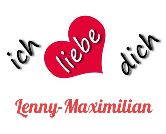 Bild: Ich liebe Dich Lenny-Maximilian