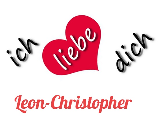 Bild: Ich liebe Dich Leon-Christopher