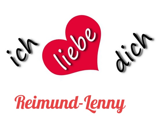 Bild: Ich liebe Dich Reimund-Lenny