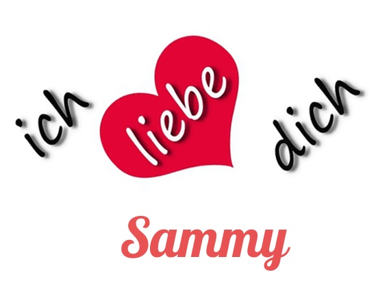 Bild: Ich liebe Dich Sammy