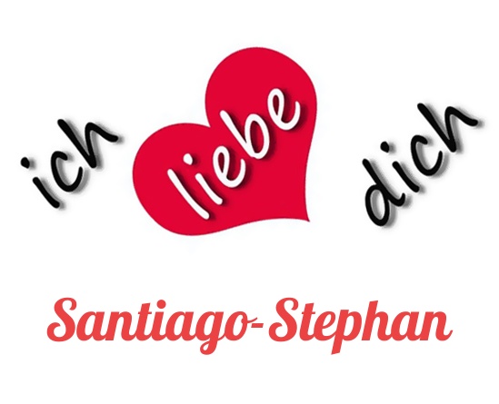 Bild: Ich liebe Dich Santiago-Stephan