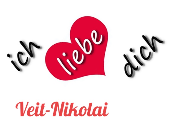 Bild: Ich liebe Dich Veit-Nikolai