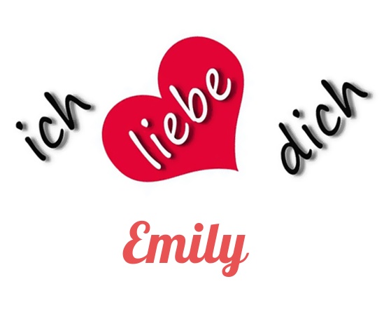 Bild: Ich liebe Dich Emily Bild: Ich liebe Dich Emily