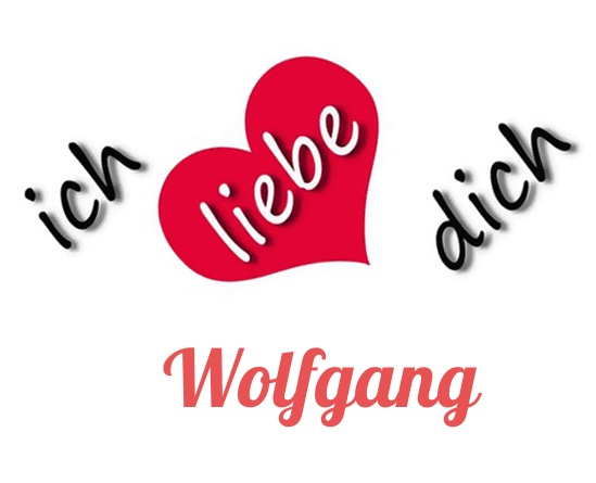 Bild: Ich liebe Dich Wolfgang