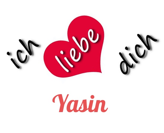 Bild: Ich liebe Dich Yasin