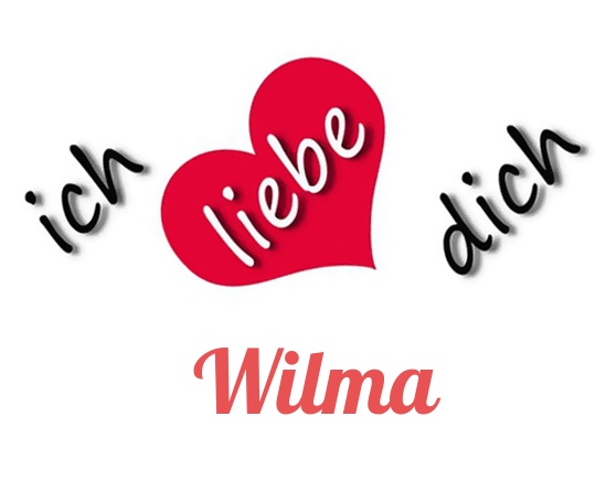 Bild: Ich liebe Dich Wilma Bild: Ich liebe Dich Wilma