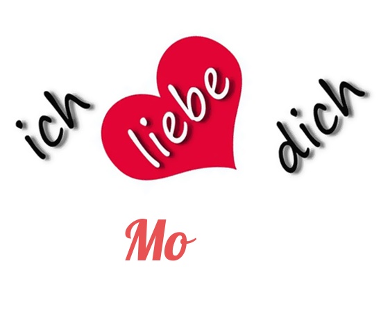 Bild: Ich liebe Dich Mo