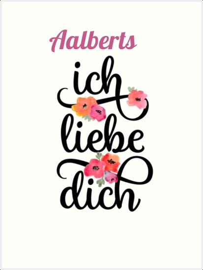 Aalberts, Ich liebe Dich Bilder