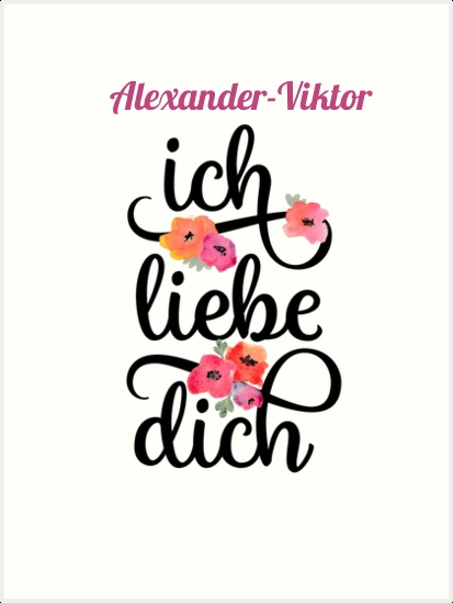 Alexander-Viktor, Ich liebe Dich Bilder