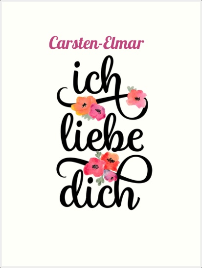 Carsten-Elmar, Ich liebe Dich Bilder