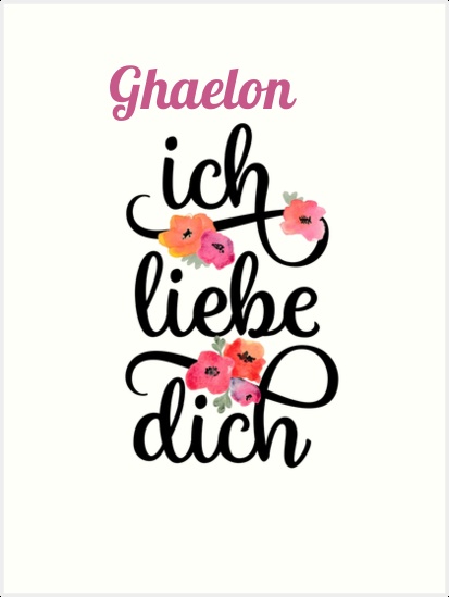 Ghaelon, Ich liebe Dich Bilder Ghaelon, Ich liebe Dich Bilder