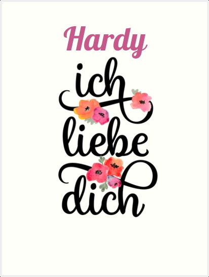 Hardy, Ich liebe Dich Bilder Hardy, Ich liebe Dich Bilder