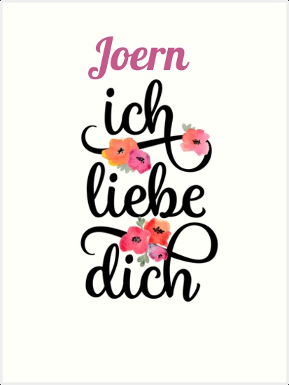 Joern, Ich liebe Dich Bilder