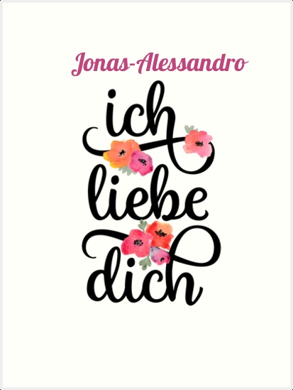 Jonas-Alessandro, Ich liebe Dich Bilder