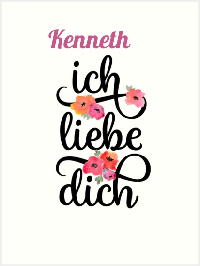 Kenneth, Ich liebe Dich Bilder Kenneth, Ich liebe Dich Bilder