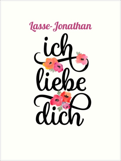 Lasse-Jonathan, Ich liebe Dich Bilder