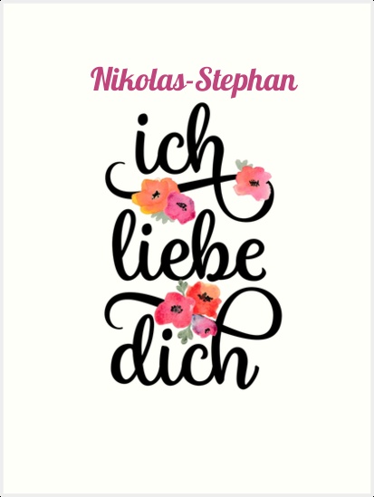 Nikolas-Stephan, Ich liebe Dich Bilder Nikolas-Stephan, Ich liebe Dich Bilder