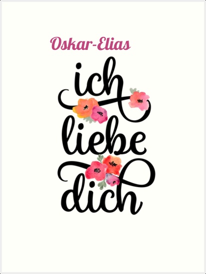 Oskar-Elias, Ich liebe Dich Bilder Oskar-Elias, Ich liebe Dich Bilder