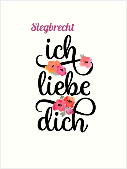 Siegbrecht, Ich liebe Dich Bilder Siegbrecht, Ich liebe Dich Bilder