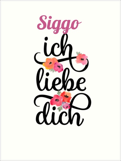 Siggo, Ich liebe Dich Bilder