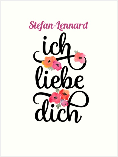 Stefan-Lennard, Ich liebe Dich Bilder