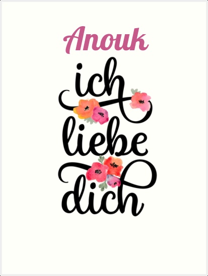 Anouk, Ich liebe Dich Bilder