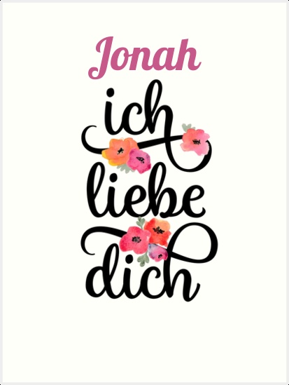 Jonah, Ich liebe Dich Bilder Jonah, Ich liebe Dich Bilder