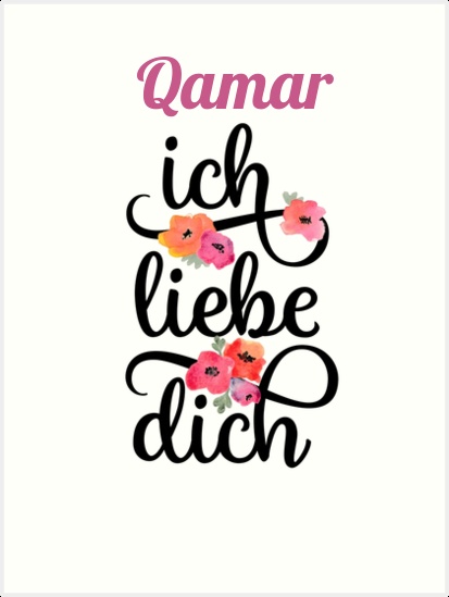 Qamar, Ich liebe Dich Bilder