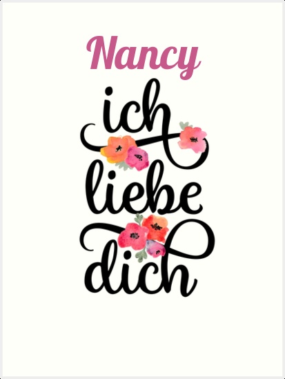 Nancy, Ich liebe Dich Bilder Nancy, Ich liebe Dich Bilder