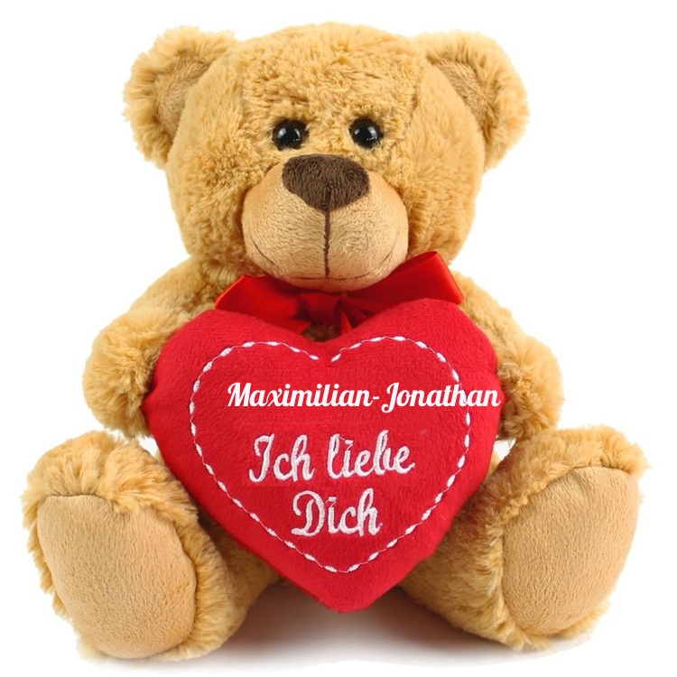 Name: Maximilian-Jonathan - Liebeserklärung an einen Teddybären Name: Maximilian-Jonathan - Liebeserklärung an einen Teddybären