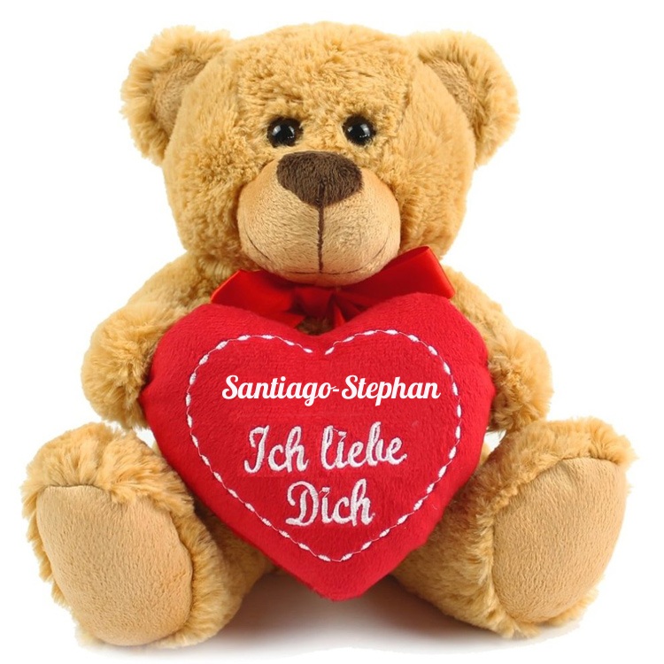 Name: Santiago-Stephan - Liebeserklärung an einen Teddybären Name: Santiago-Stephan - Liebeserklärung an einen Teddybären