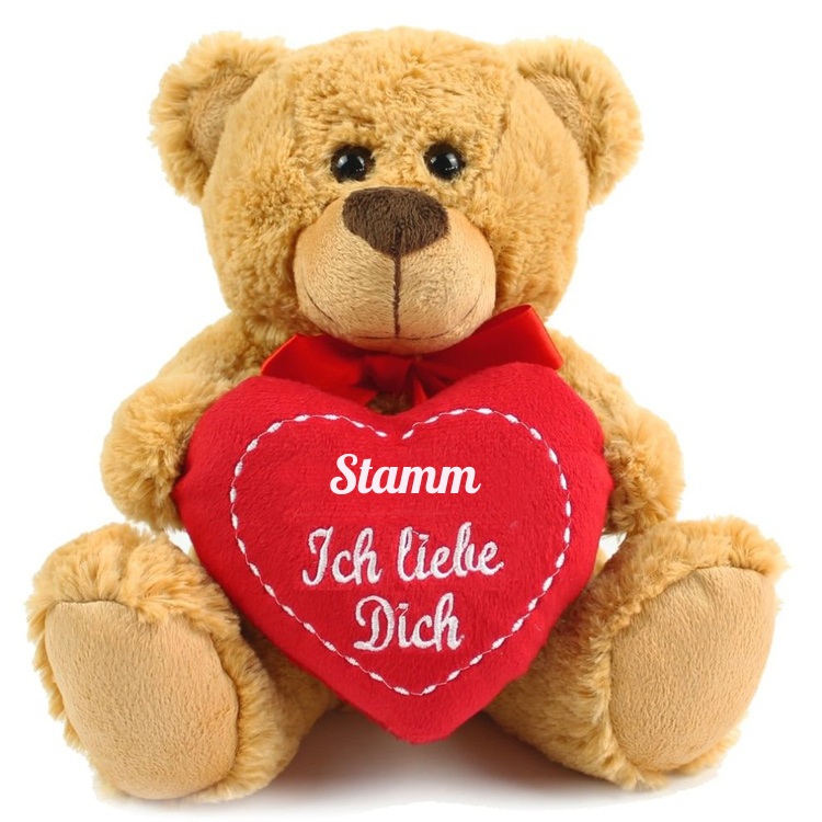 Name: Stamm - Liebeserklrung an einen Teddybren