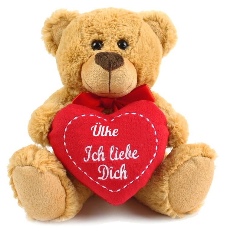Name: lke - Liebeserklrung an einen Teddybren