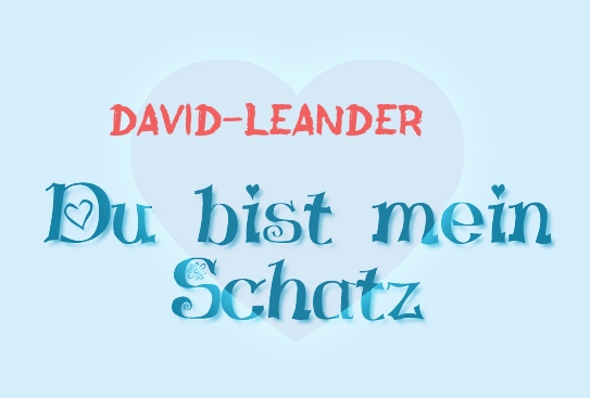 David-Leander - Du bist mein Schatz!