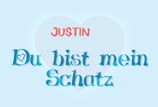 Justin - Du bist mein Schatz!