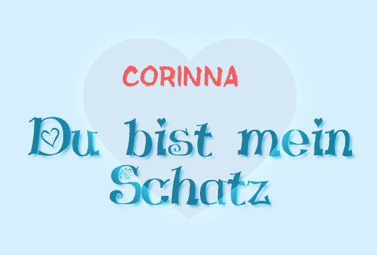 Corinna - Du bist mein Schatz!