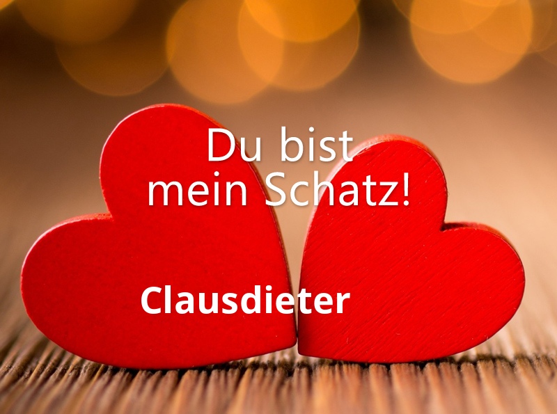 Bild: Clausdieter - Du bist mein Schatz!