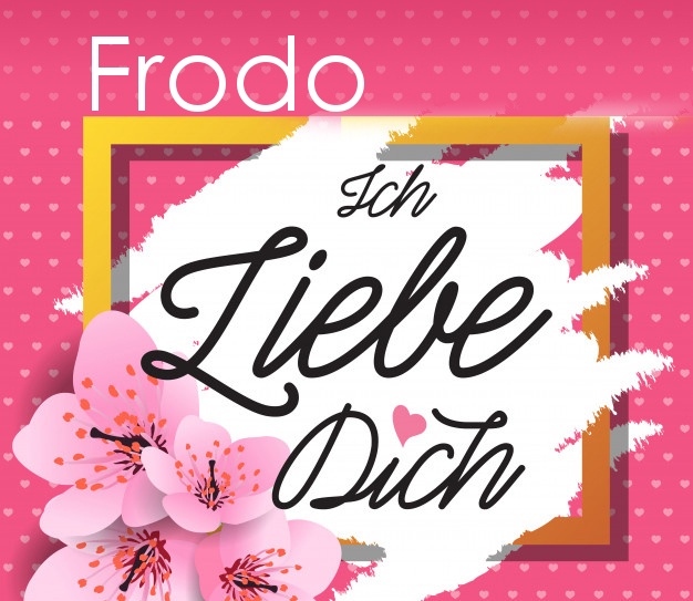 Ich liebe Dich, Frodo!