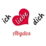 Bild: Ich liebe Dich Abydos