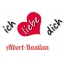 Bild: Ich liebe Dich Albert-Bastian