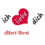Bild: Ich liebe Dich Albert-Horst