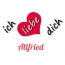 Bild: Ich liebe Dich Altfried