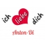 Bild: Ich liebe Dich Anton-Di