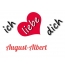 Bild: Ich liebe Dich August-Albert